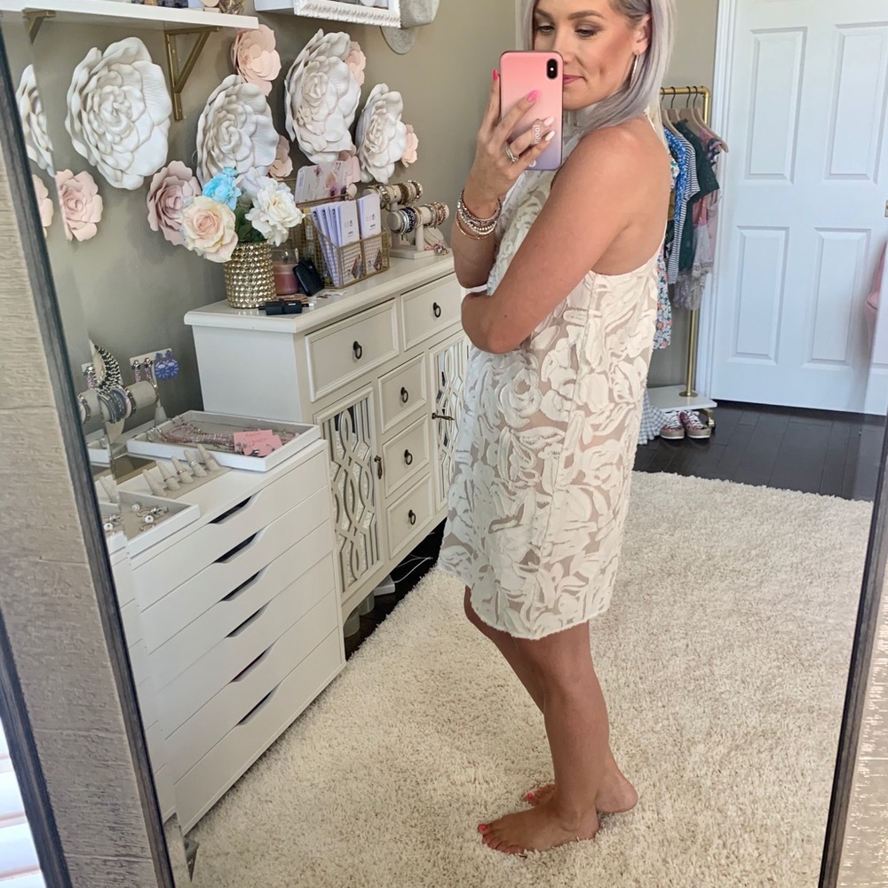 DO + BE Floral Embroidered Dress - Picture 2 of 6